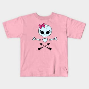 Girl skull. Kids T-Shirt
